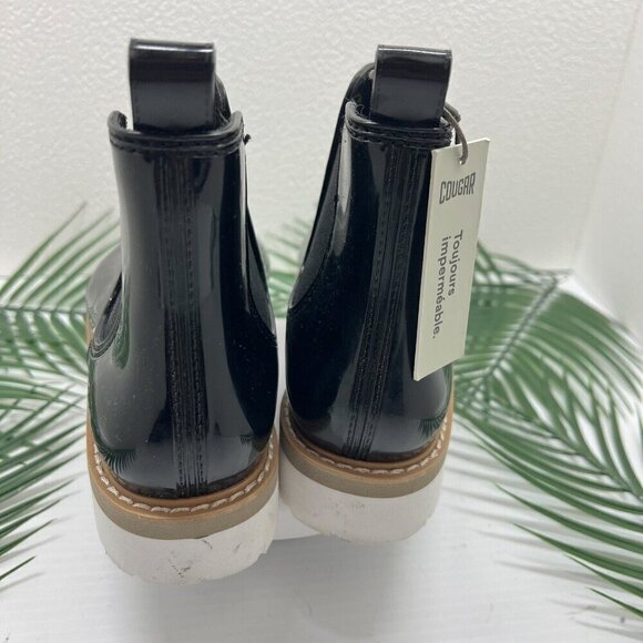 Cougar Women's Kensington Black Waterproof Chelsea Ankle Rain Boots Size 9 NWOB - Picture 8 of 14